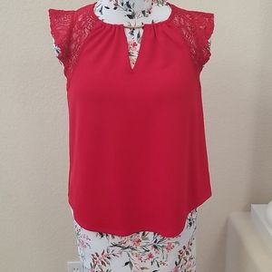 Red dressy shirt
